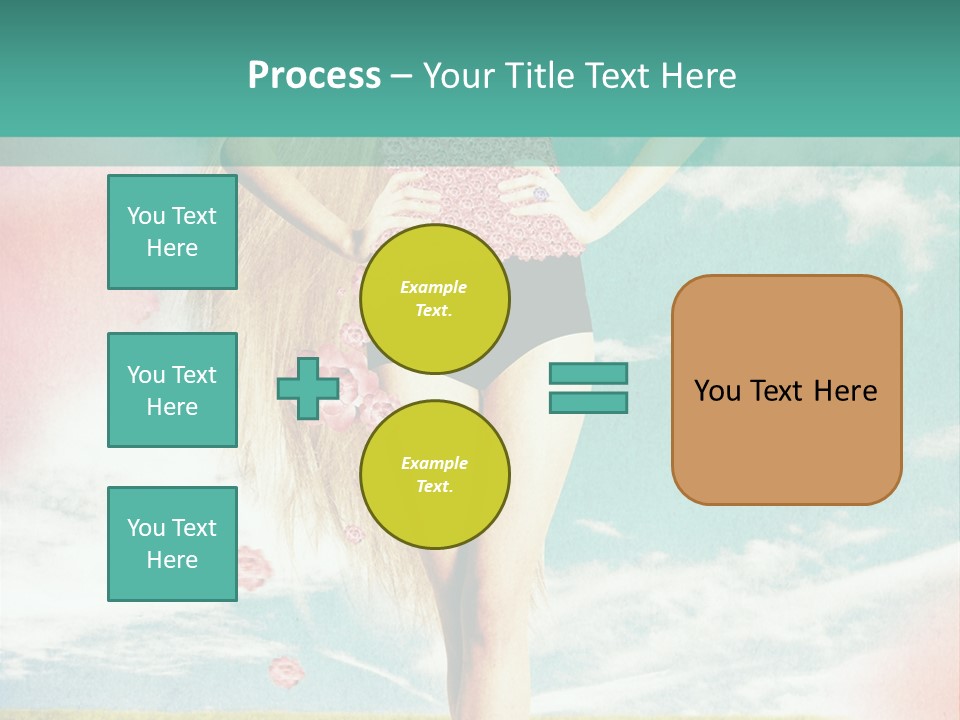 Beauty Dream Image PowerPoint Template
