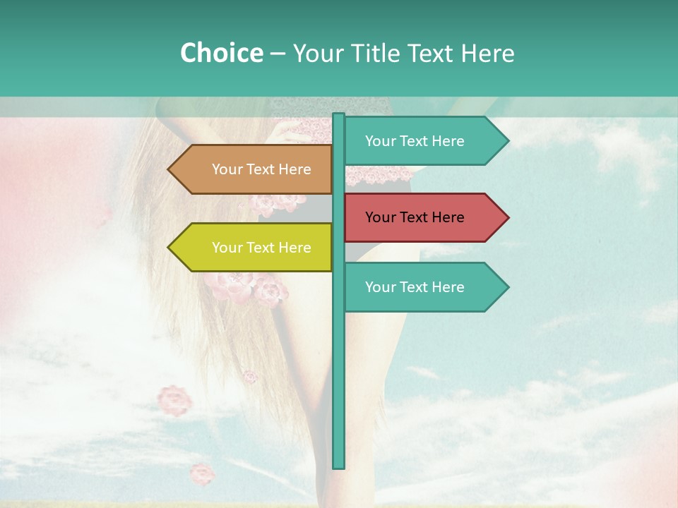 Beauty Dream Image PowerPoint Template