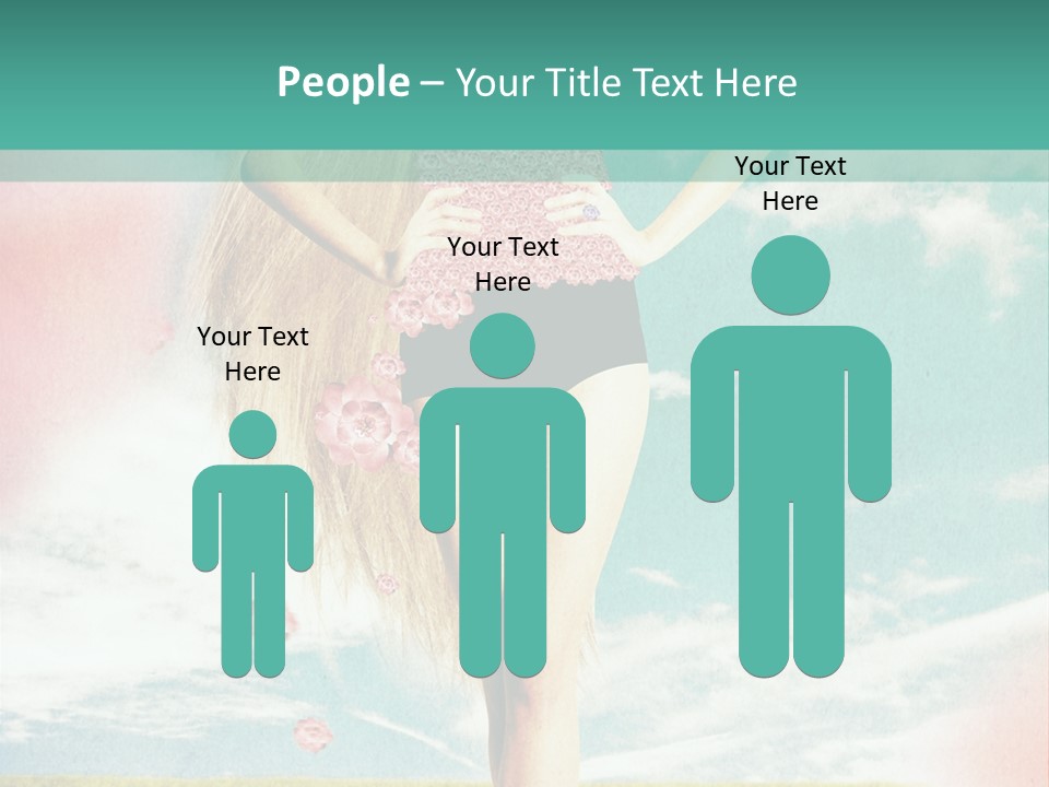 Beauty Dream Image PowerPoint Template