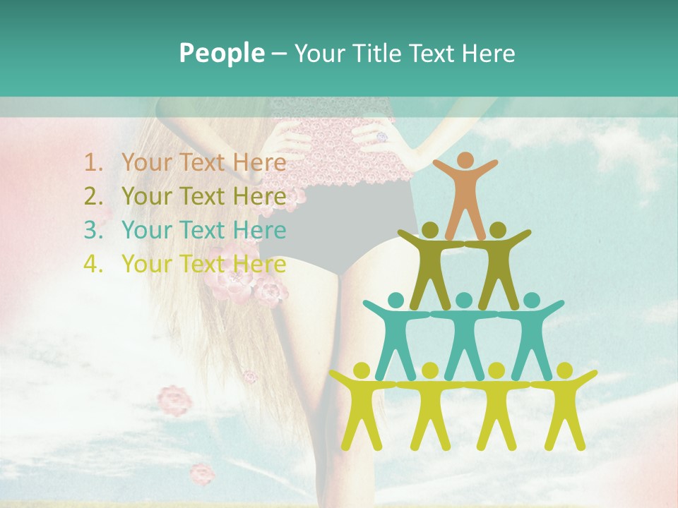 Beauty Dream Image PowerPoint Template