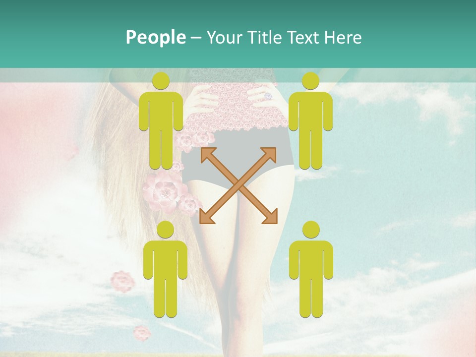 Beauty Dream Image PowerPoint Template