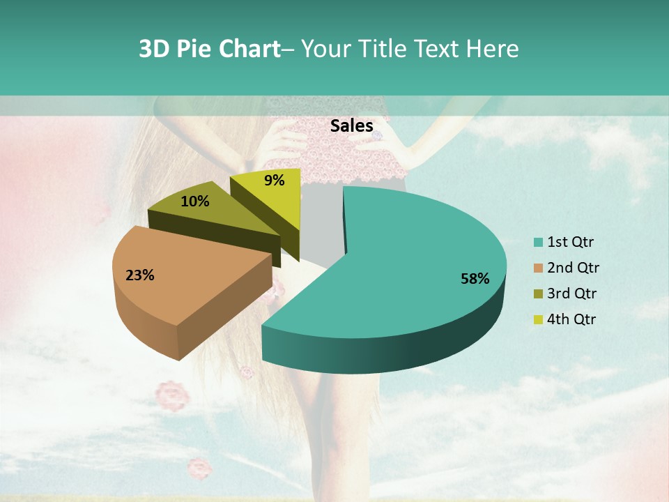 Beauty Dream Image PowerPoint Template