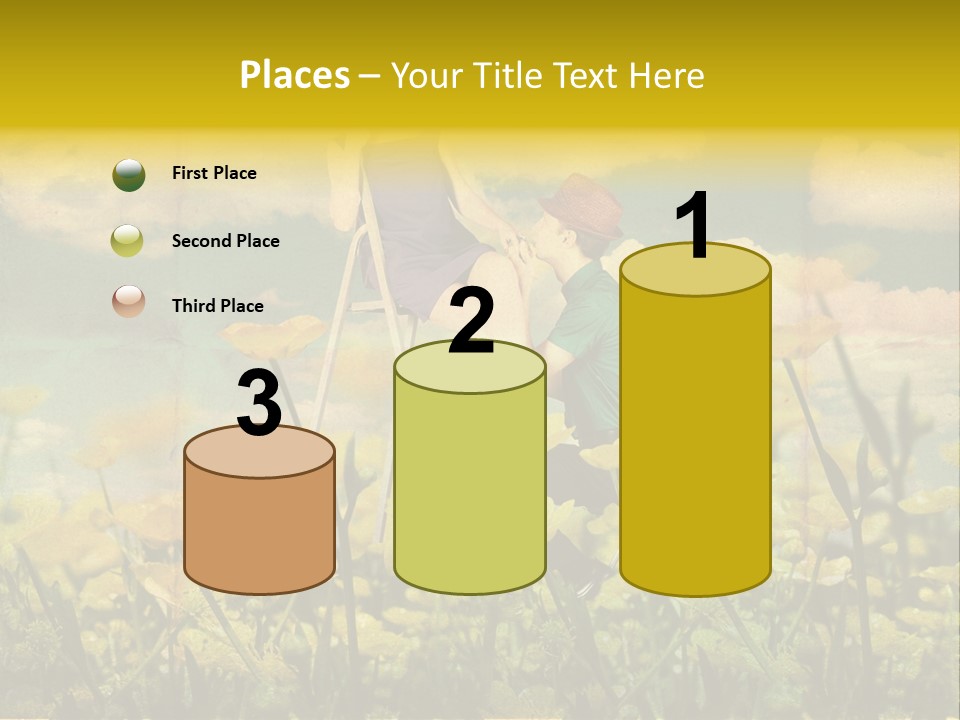 Woman Art Colour PowerPoint Template