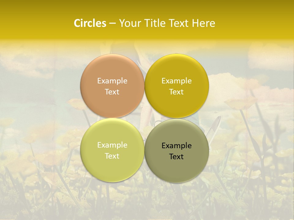 Woman Art Colour PowerPoint Template