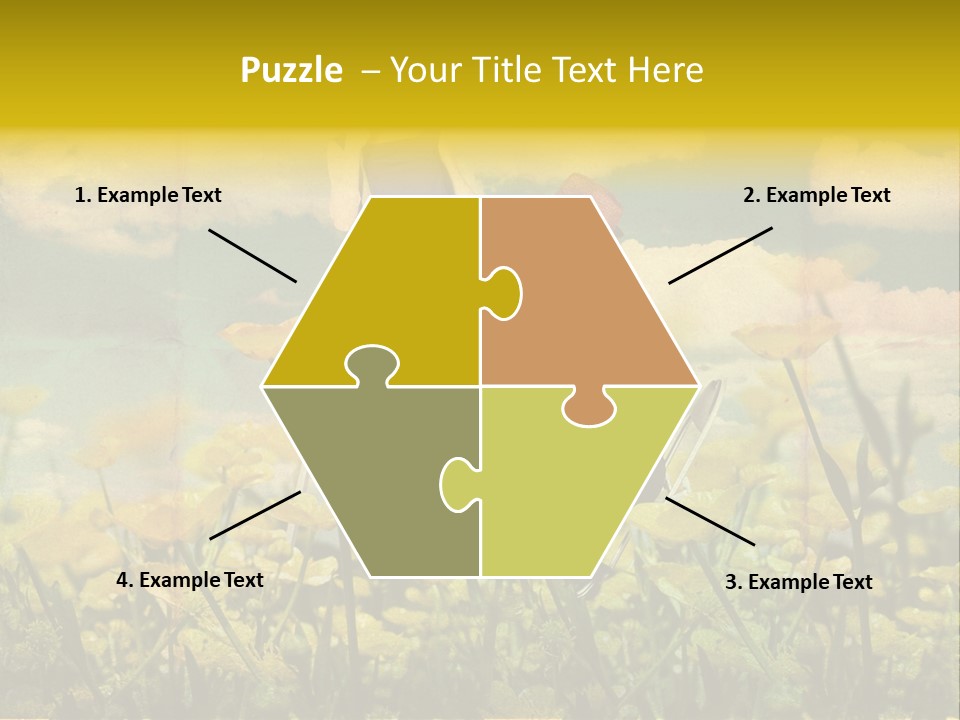 Woman Art Colour PowerPoint Template