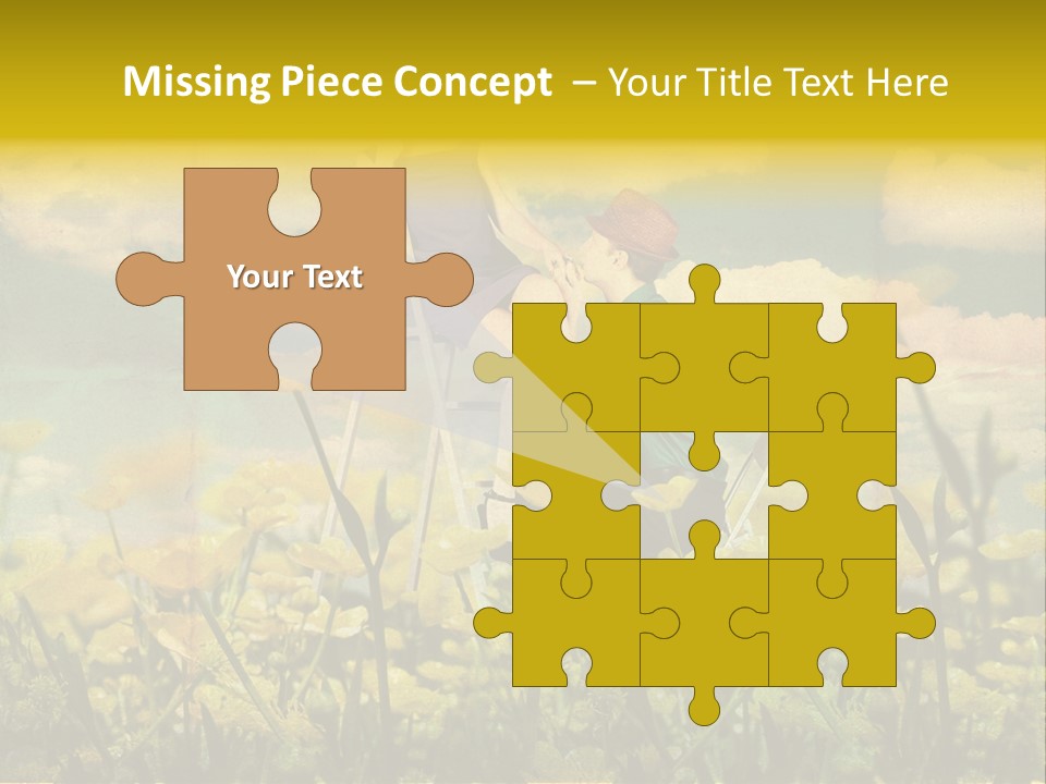 Woman Art Colour PowerPoint Template