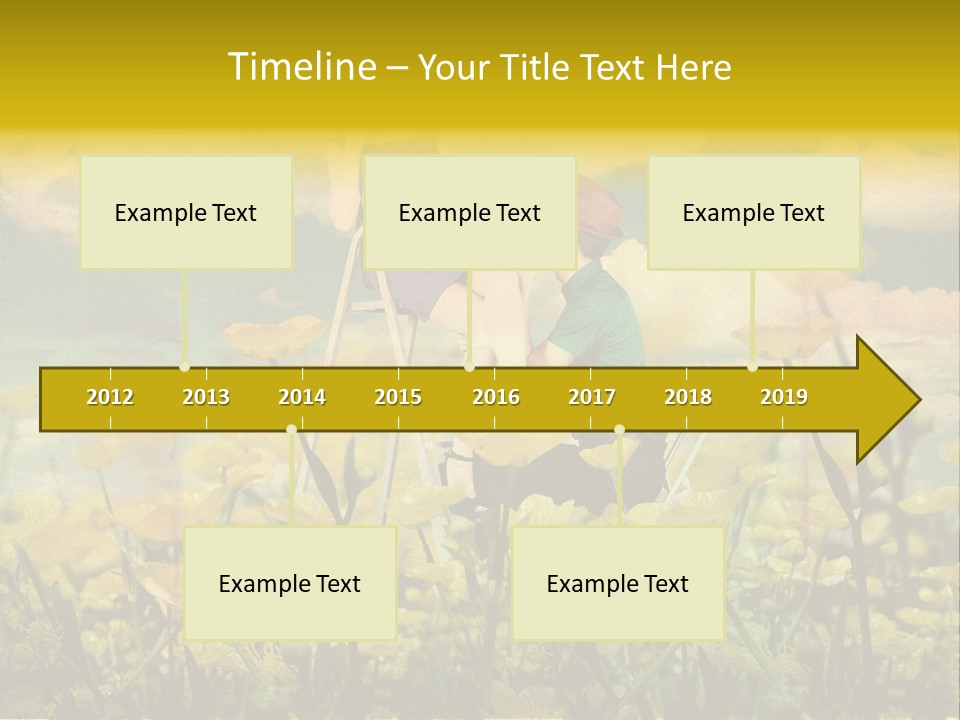 Woman Art Colour PowerPoint Template