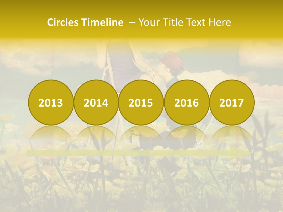 Woman Art Colour PowerPoint Template