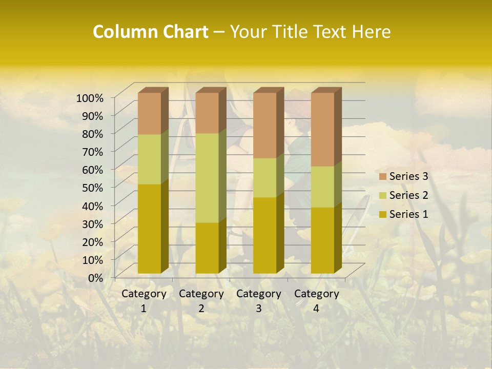 Woman Art Colour PowerPoint Template