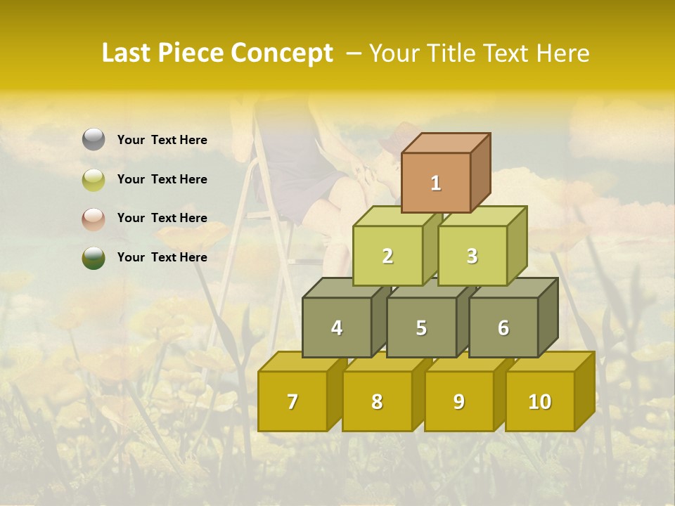 Woman Art Colour PowerPoint Template