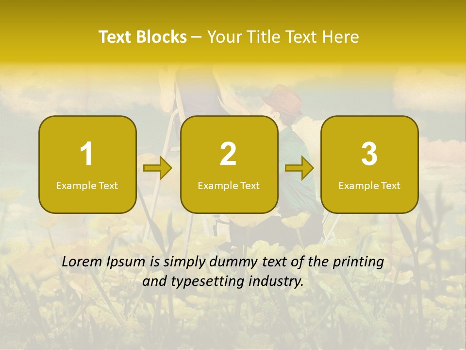 Woman Art Colour PowerPoint Template