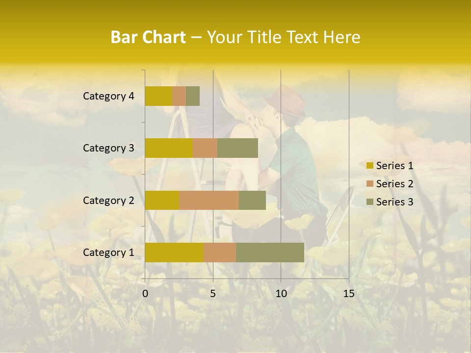 Woman Art Colour PowerPoint Template