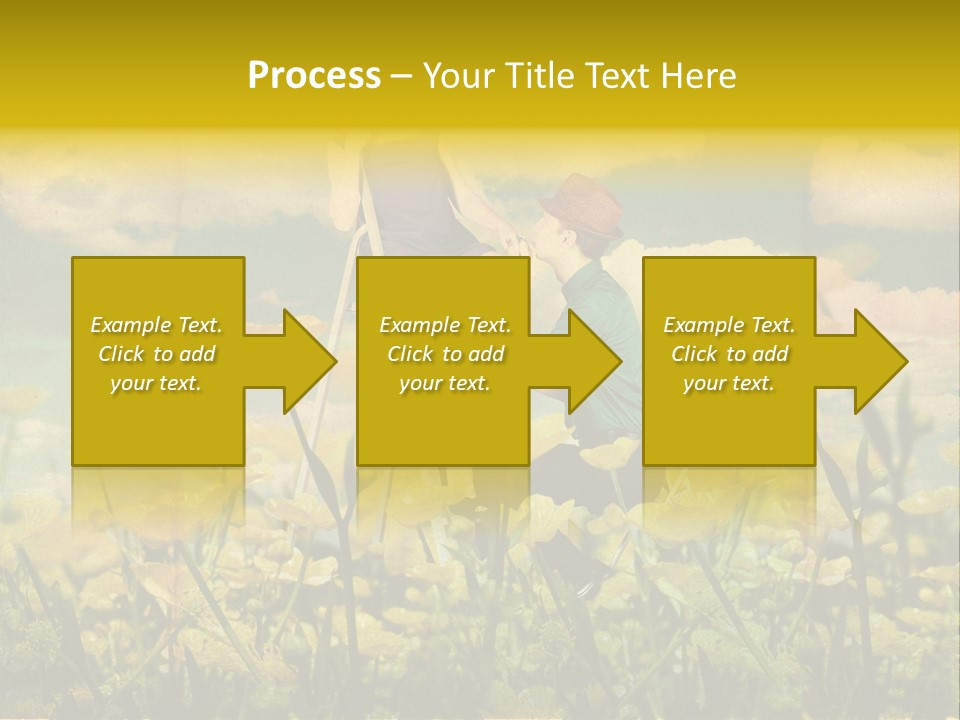 Woman Art Colour PowerPoint Template