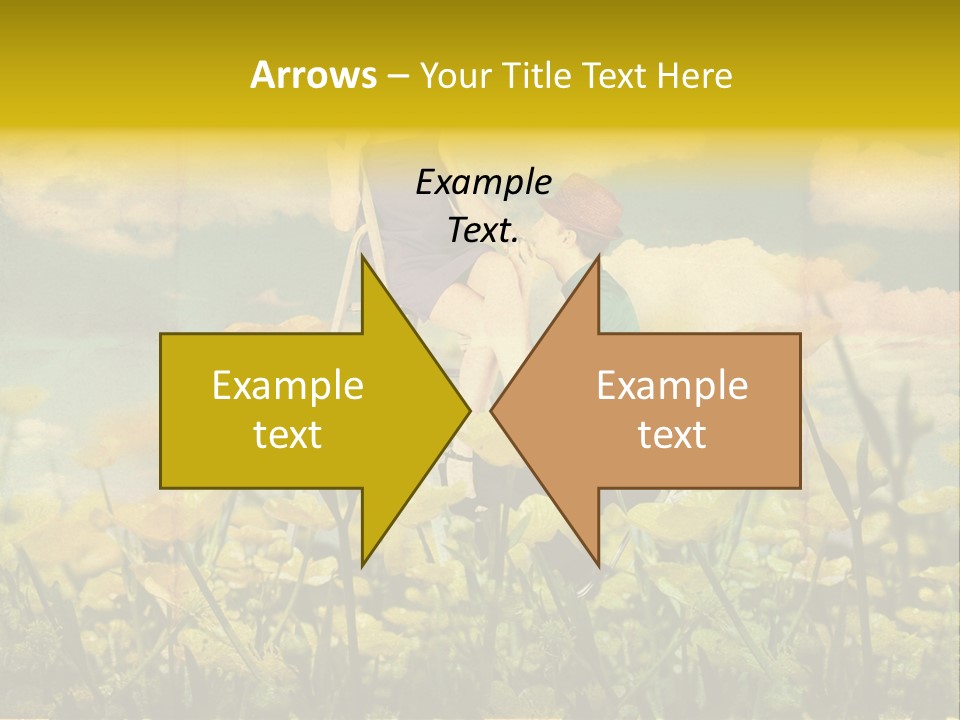 Woman Art Colour PowerPoint Template