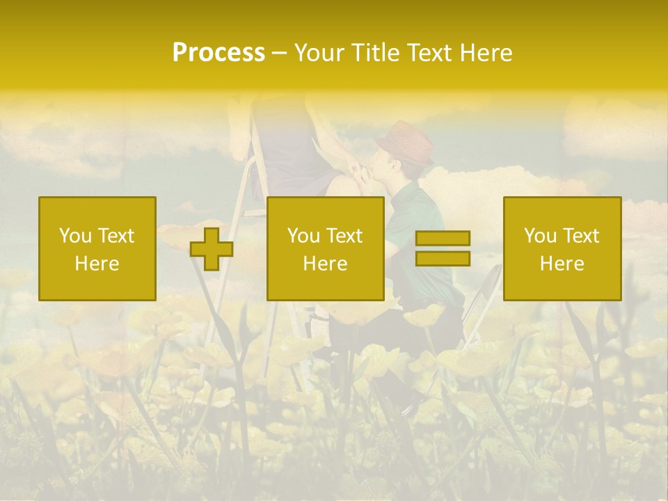 Woman Art Colour PowerPoint Template