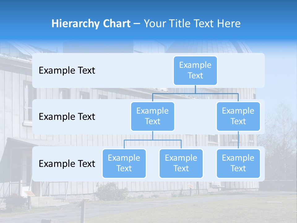 Outdoor Tower Celestial Bodies PowerPoint Template