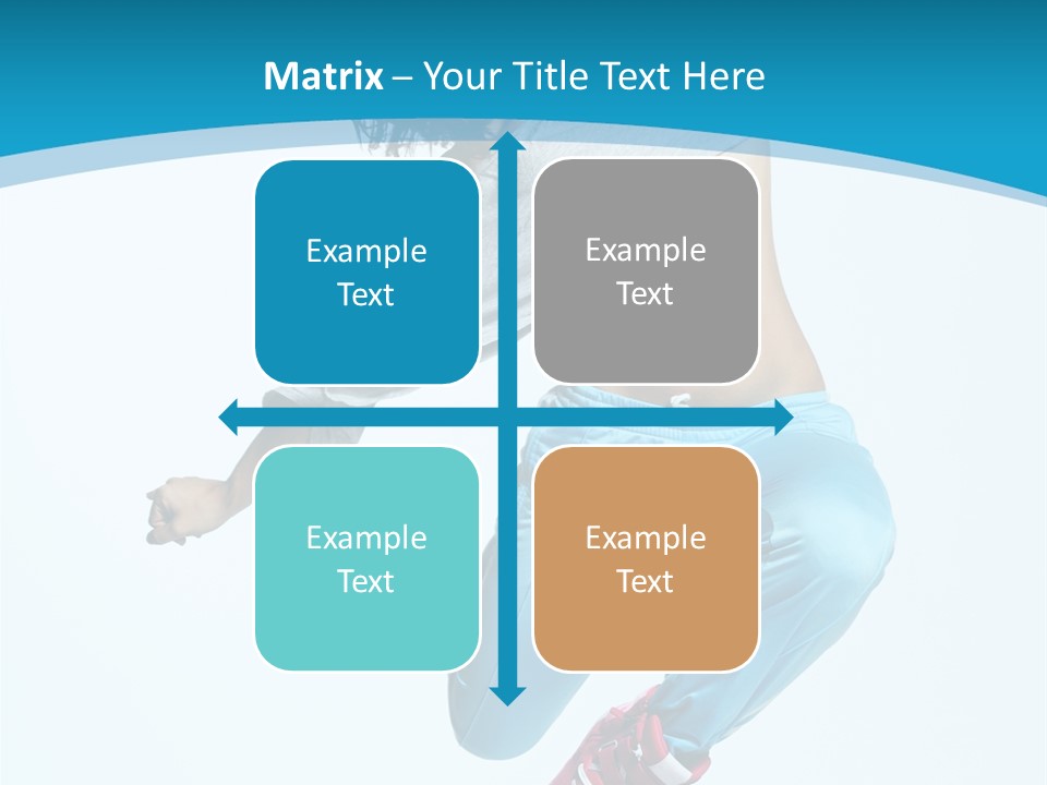 Sensuality Modern Flexibility PowerPoint Template