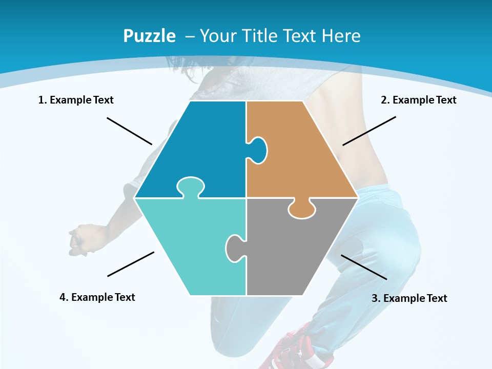 Sensuality Modern Flexibility PowerPoint Template