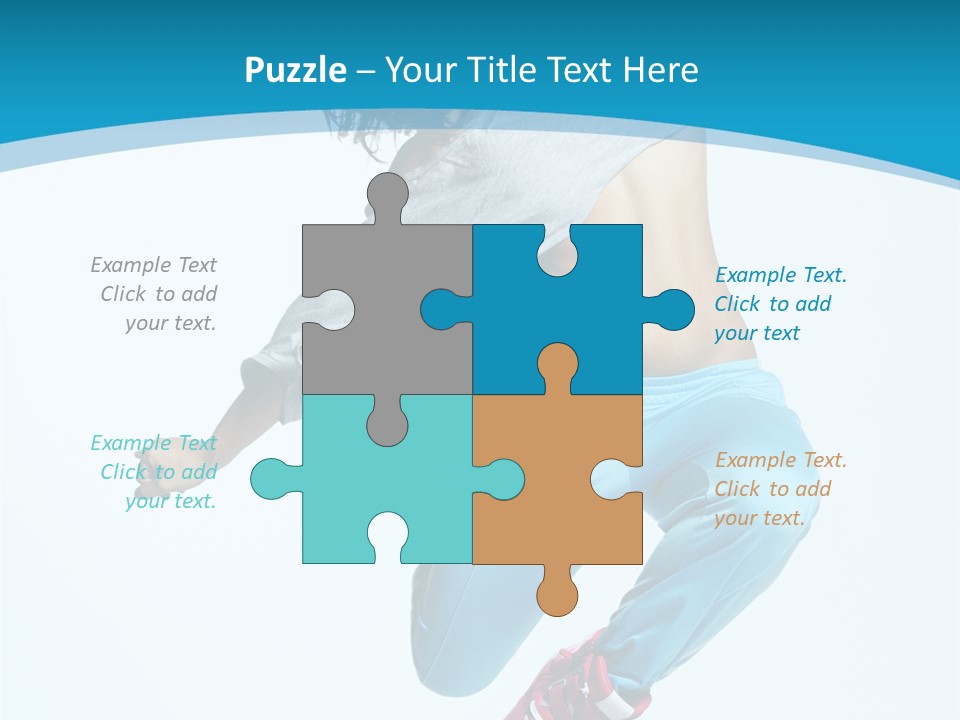 Sensuality Modern Flexibility PowerPoint Template