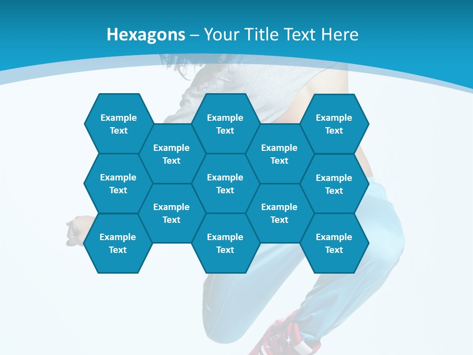 Sensuality Modern Flexibility PowerPoint Template