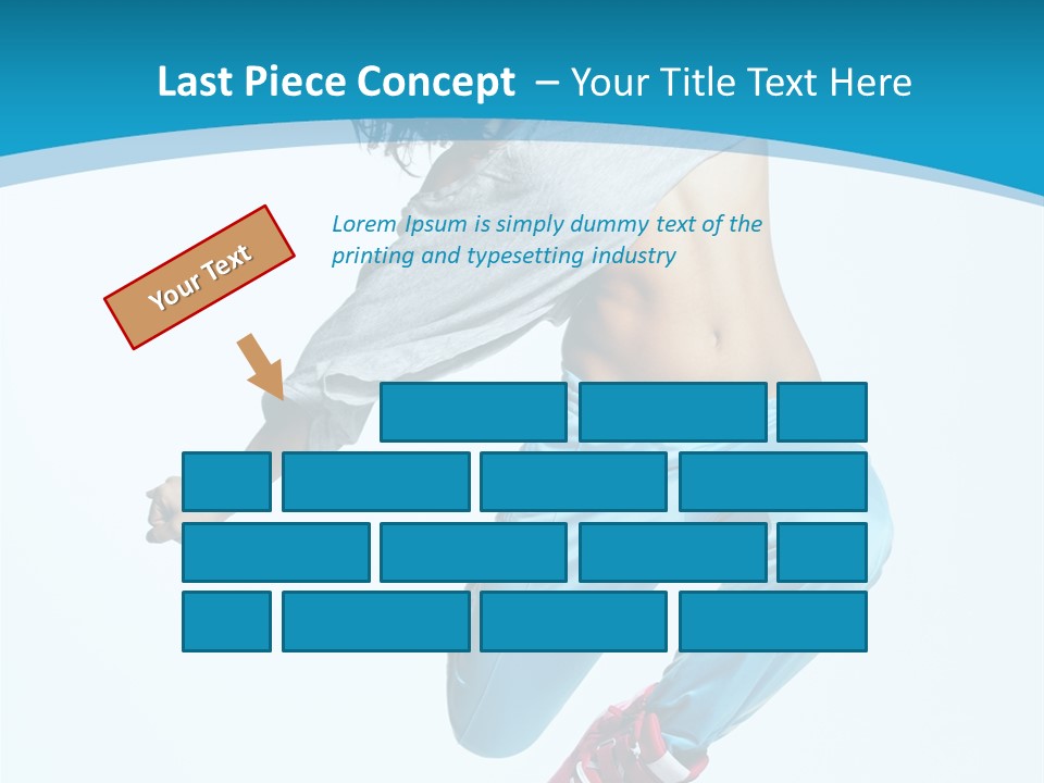 Sensuality Modern Flexibility PowerPoint Template