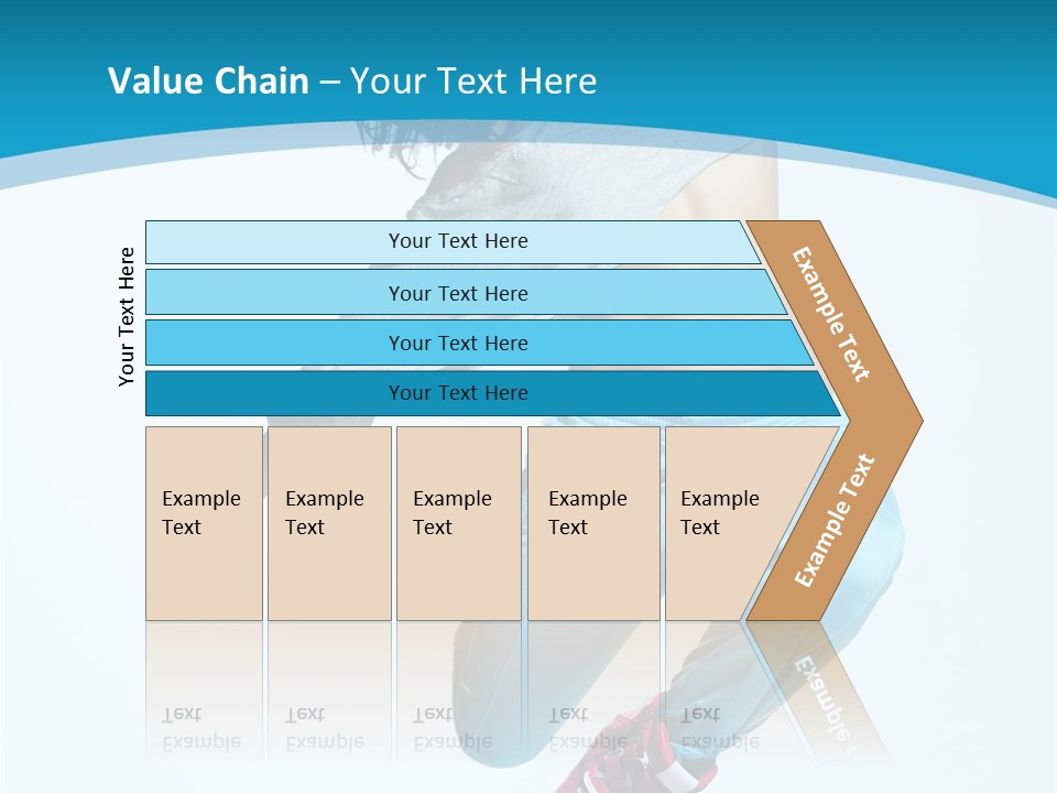 Sensuality Modern Flexibility PowerPoint Template