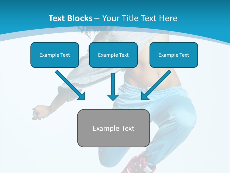 Sensuality Modern Flexibility PowerPoint Template