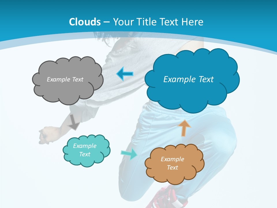 Sensuality Modern Flexibility PowerPoint Template