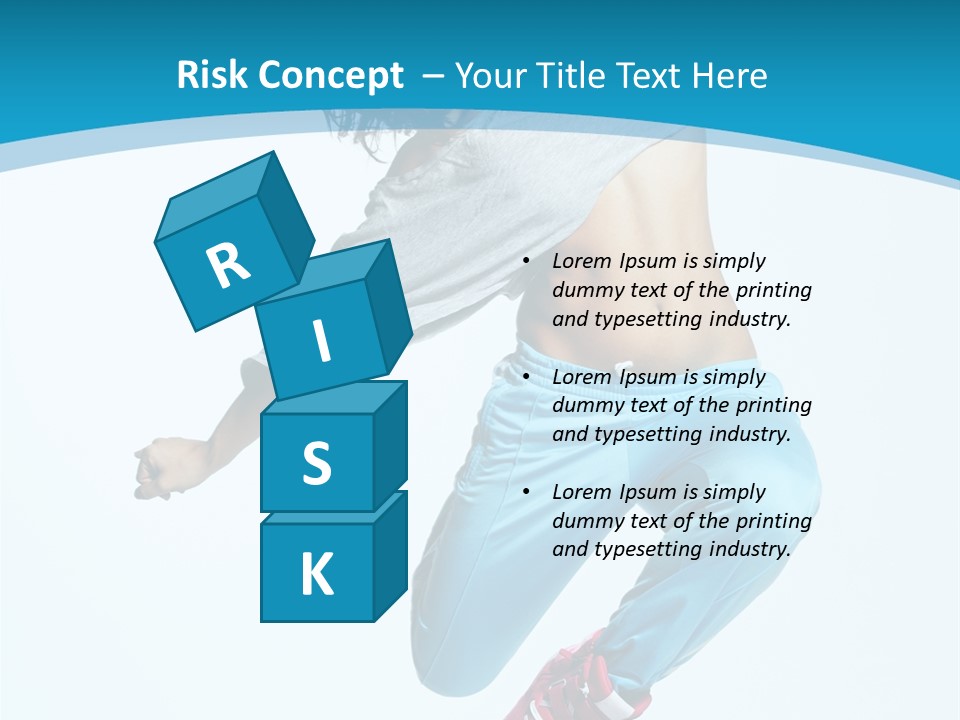 Sensuality Modern Flexibility PowerPoint Template