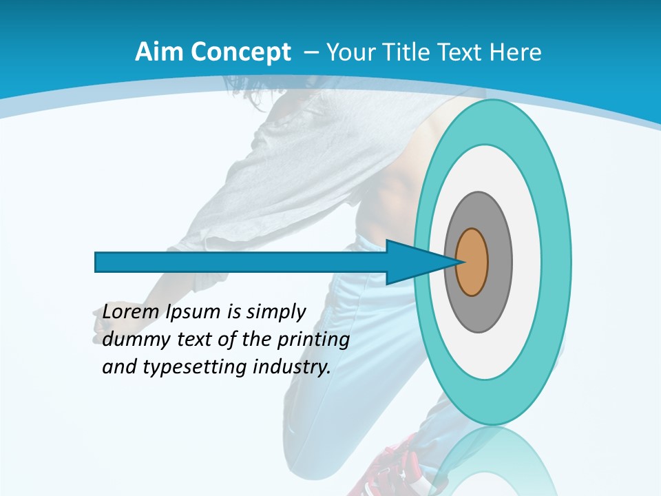 Sensuality Modern Flexibility PowerPoint Template