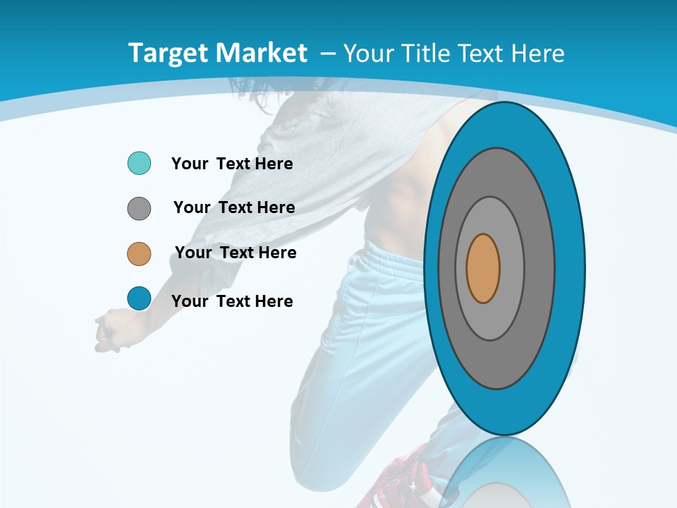 Sensuality Modern Flexibility PowerPoint Template