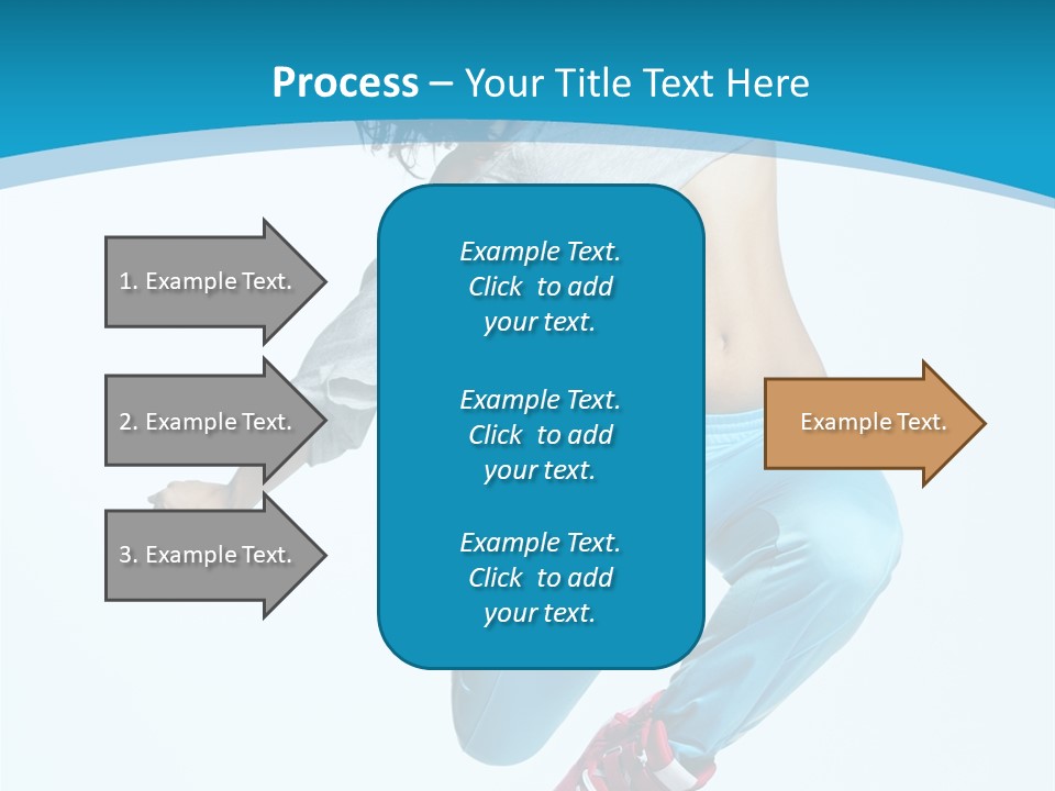 Sensuality Modern Flexibility PowerPoint Template