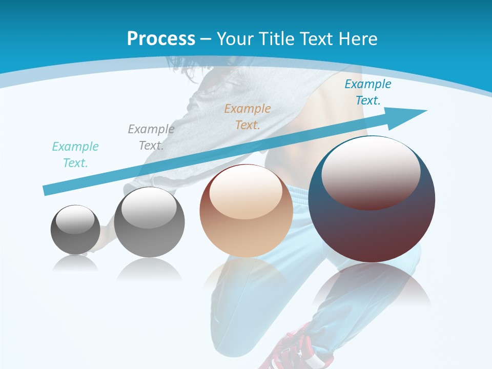 Sensuality Modern Flexibility PowerPoint Template