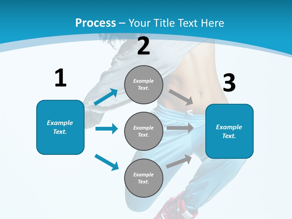 Sensuality Modern Flexibility PowerPoint Template