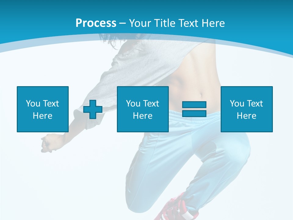 Sensuality Modern Flexibility PowerPoint Template