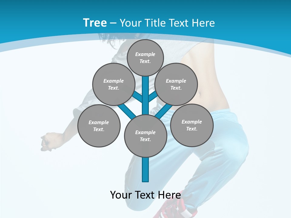 Sensuality Modern Flexibility PowerPoint Template