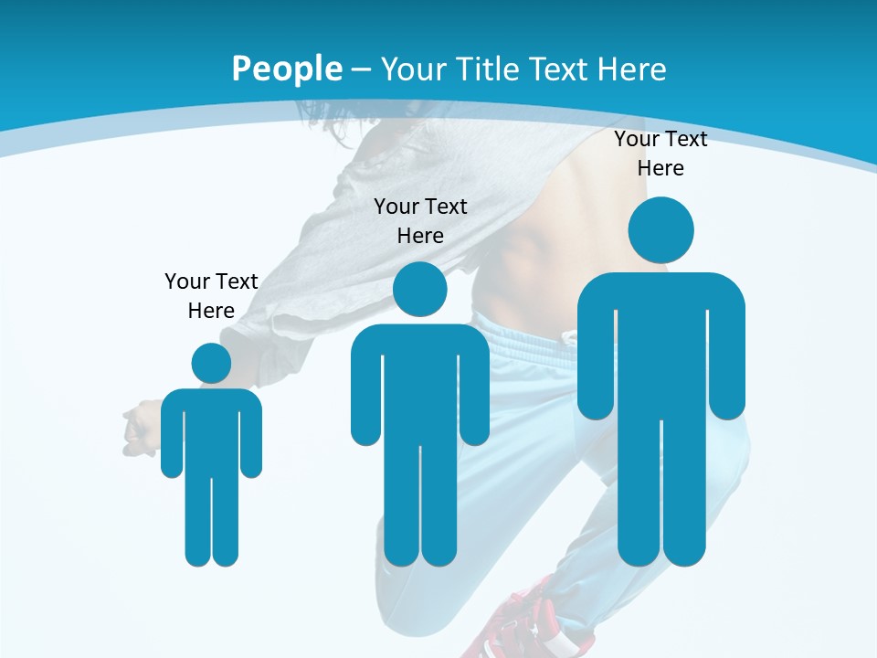 Sensuality Modern Flexibility PowerPoint Template