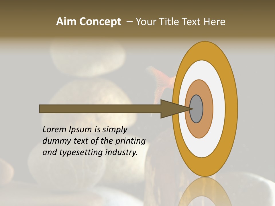 Pet Stone Reflection PowerPoint Template