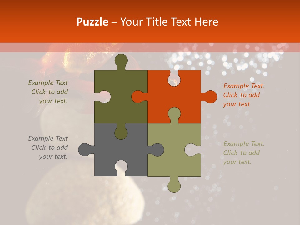 Fish Tank Tank Aquarium PowerPoint Template