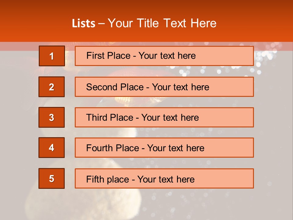 Fish Tank Tank Aquarium PowerPoint Template