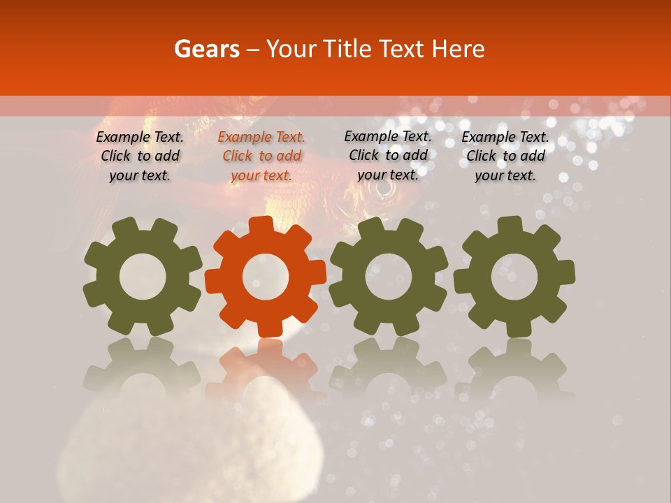 Fish Tank Tank Aquarium PowerPoint Template