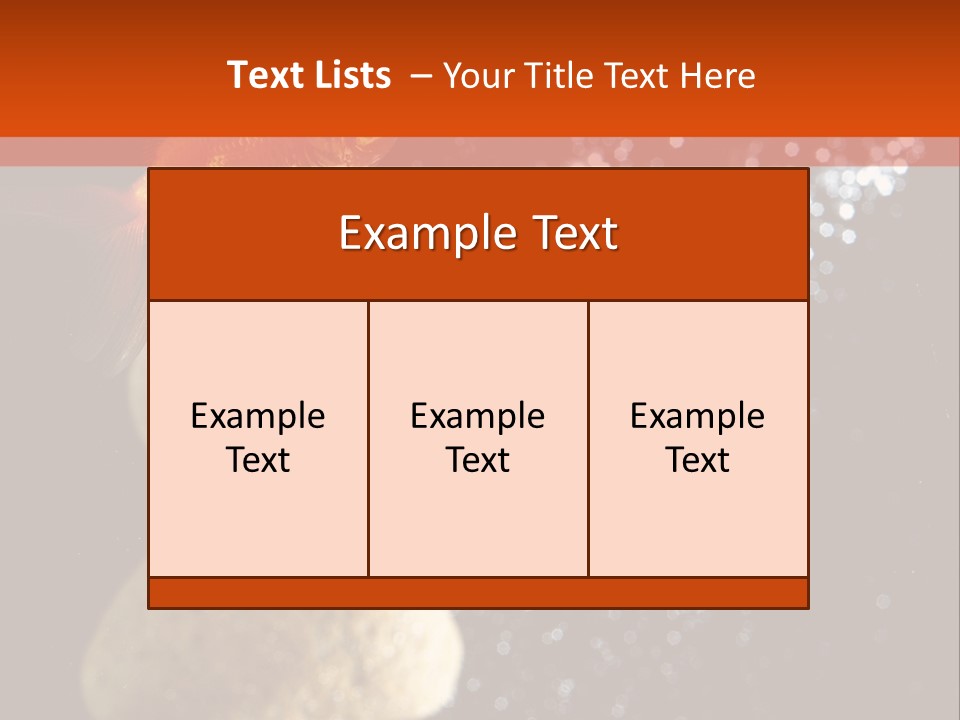 Fish Tank Tank Aquarium PowerPoint Template