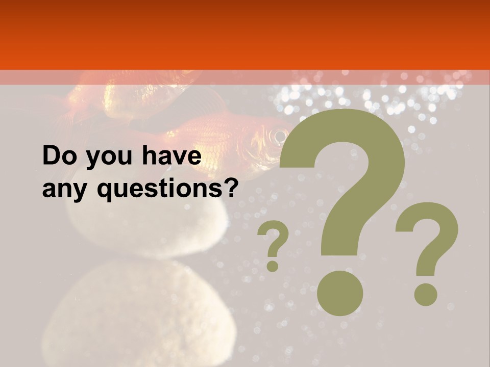 Fish Tank Tank Aquarium PowerPoint Template