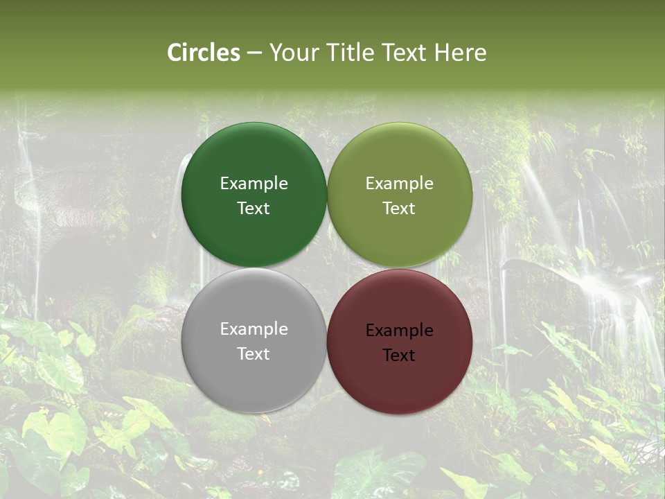 Coolness Environment Underground PowerPoint Template