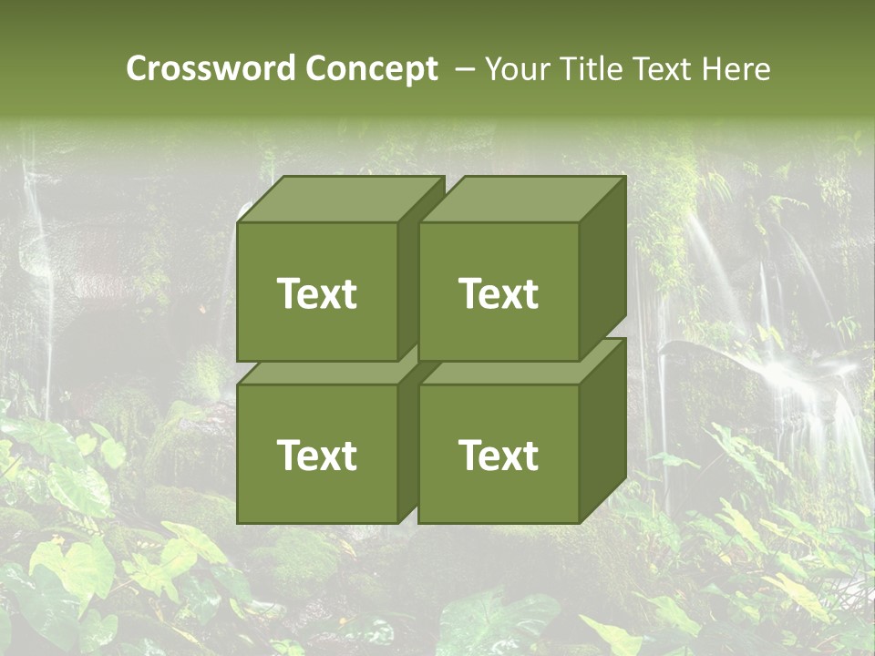 Coolness Environment Underground PowerPoint Template