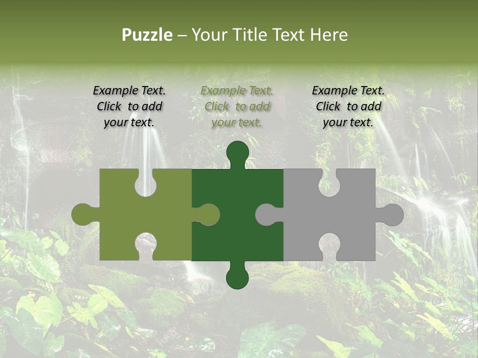 Coolness Environment Underground PowerPoint Template