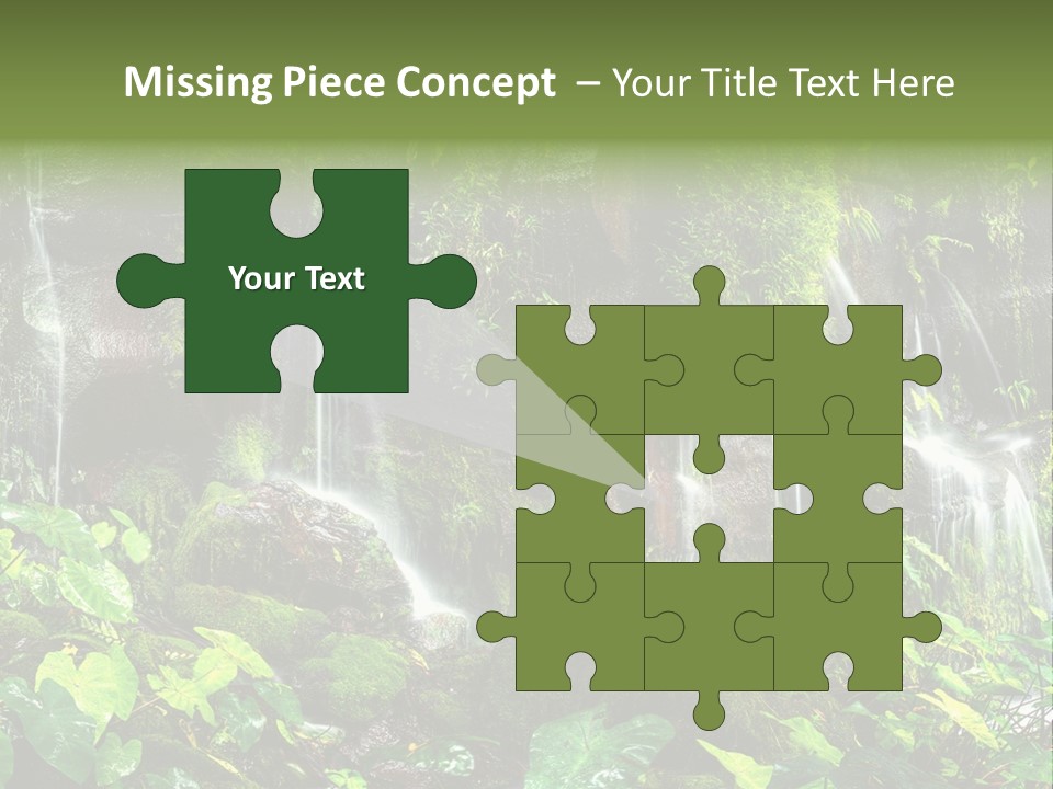 Coolness Environment Underground PowerPoint Template