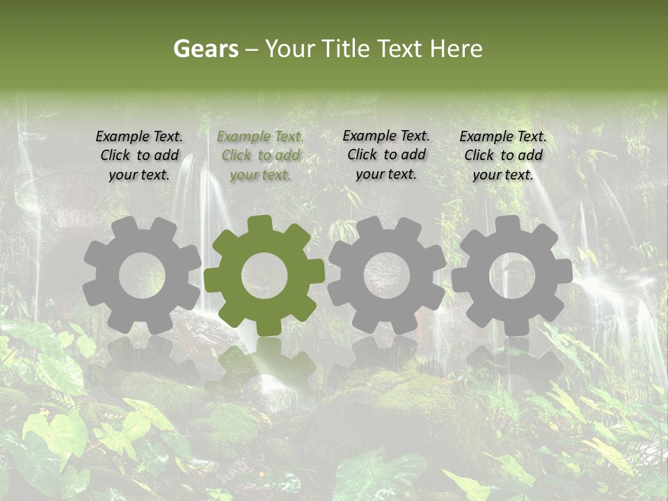 Coolness Environment Underground PowerPoint Template