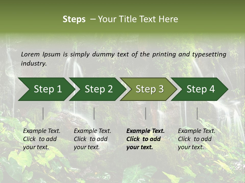 Coolness Environment Underground PowerPoint Template
