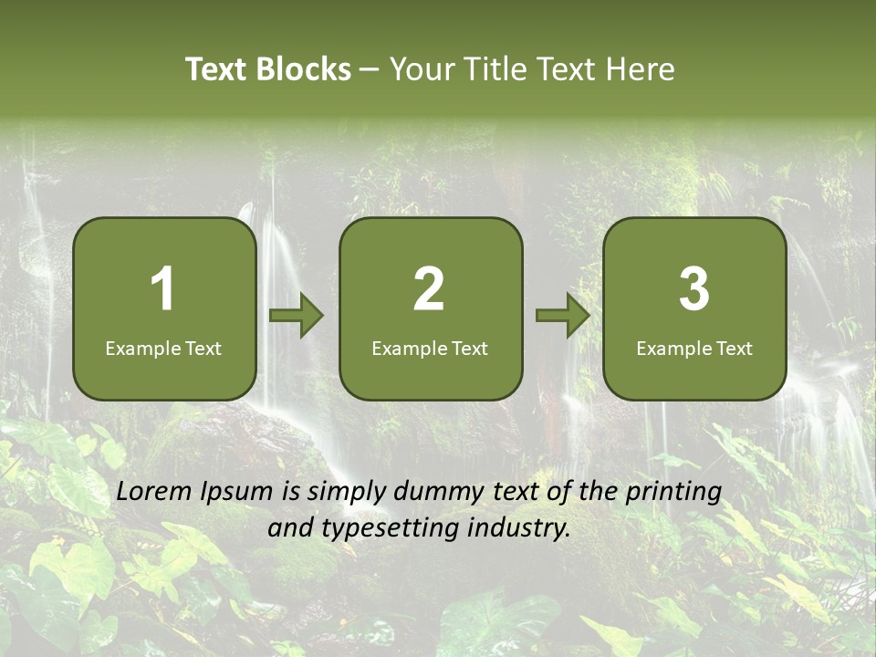 Coolness Environment Underground PowerPoint Template